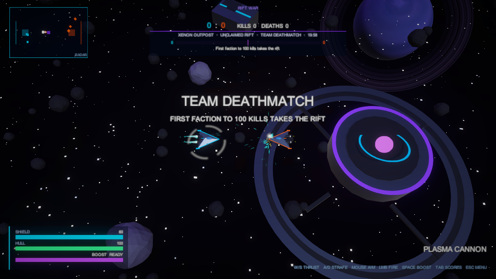 Close-Quarters Dogfight